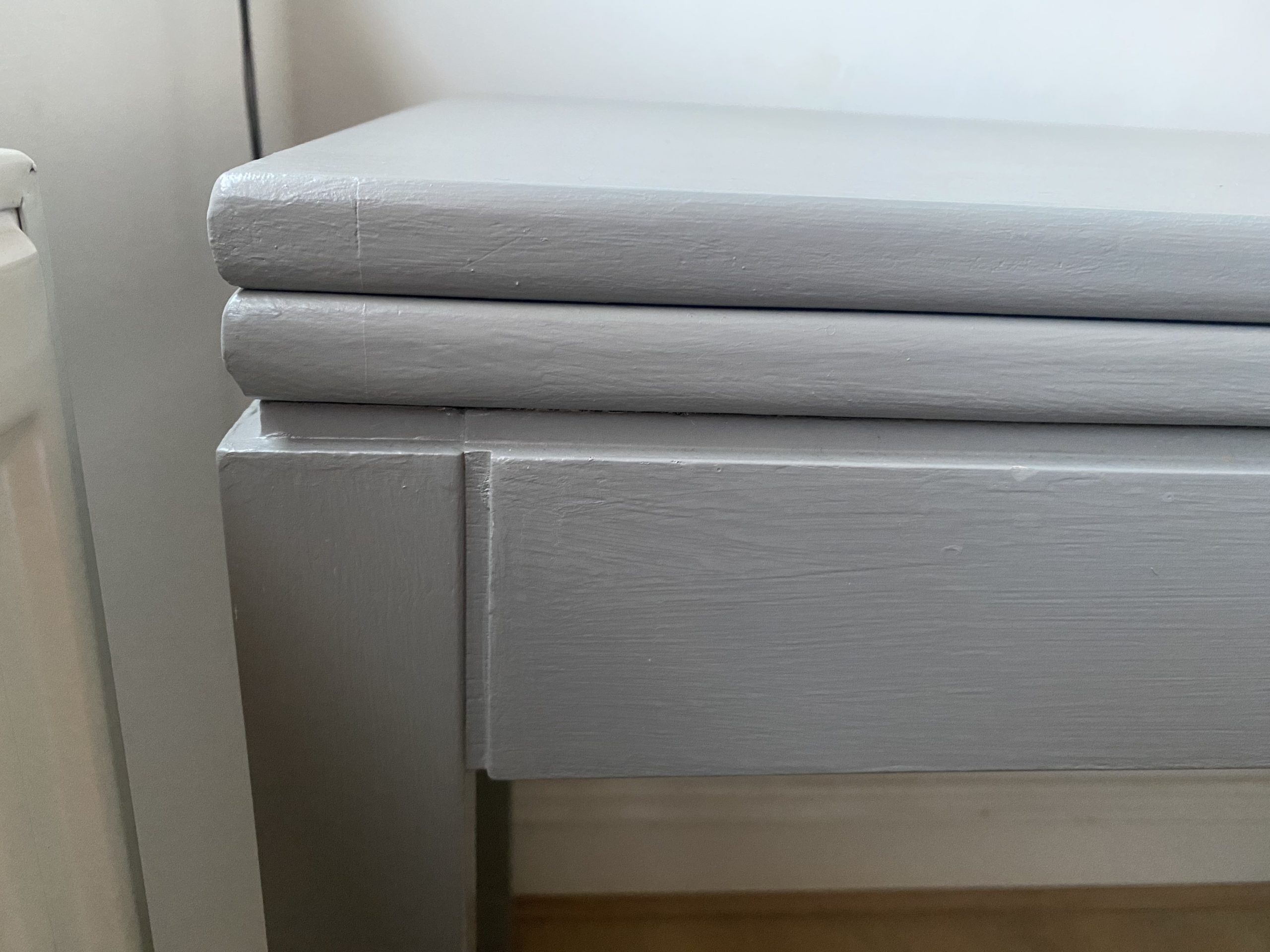 Vintage poker table desk restoration (18)