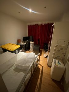 second bedroom organising