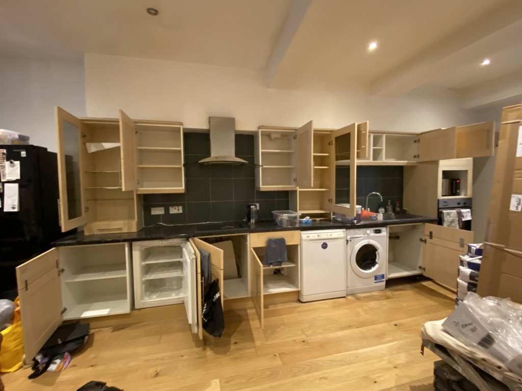 Project: Kitchen out, kitchen in
