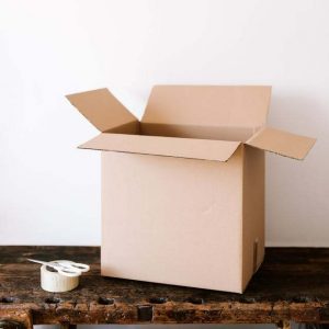 box ready for packing
