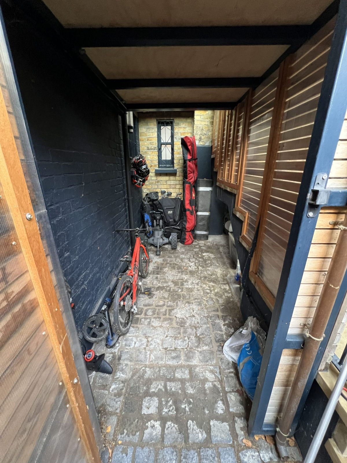 shed (small one) after
